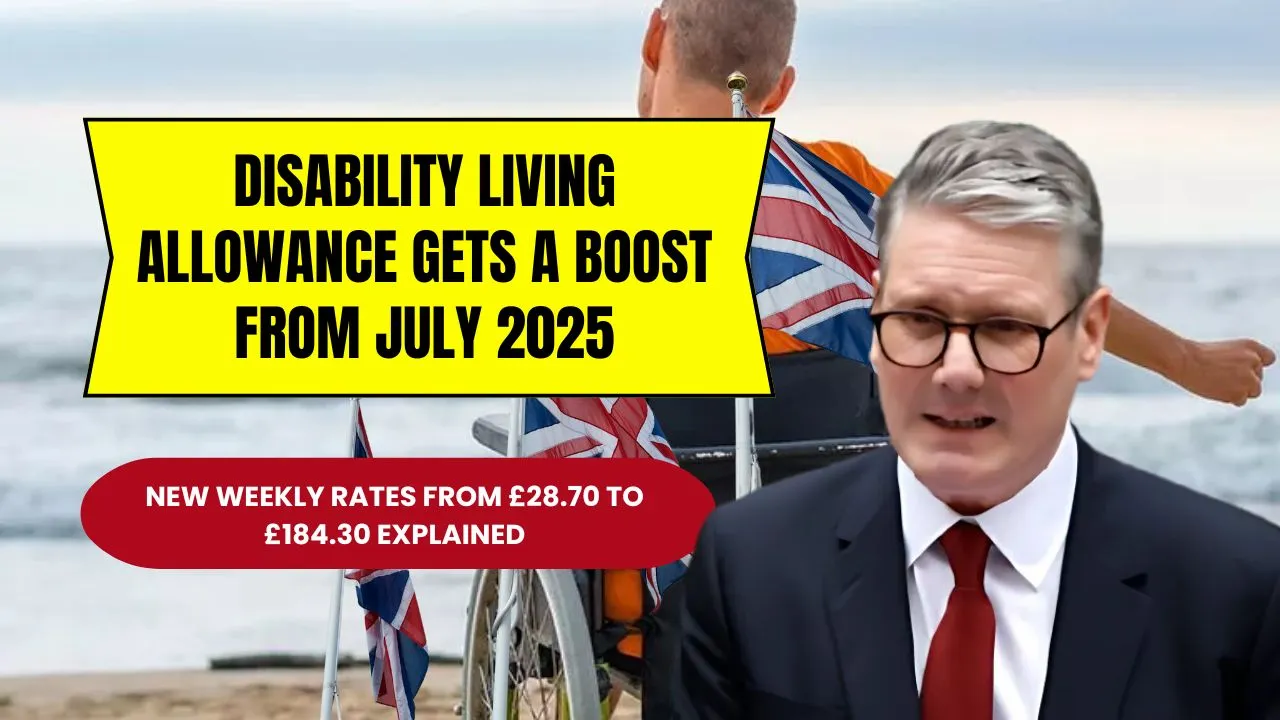 Disability Living Allowance boost July 2025